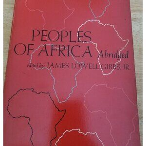 Book - Peoples of Africa Abridged - 1978